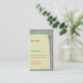 Juli's Tiles名刺 名刺 (スタンド正面)