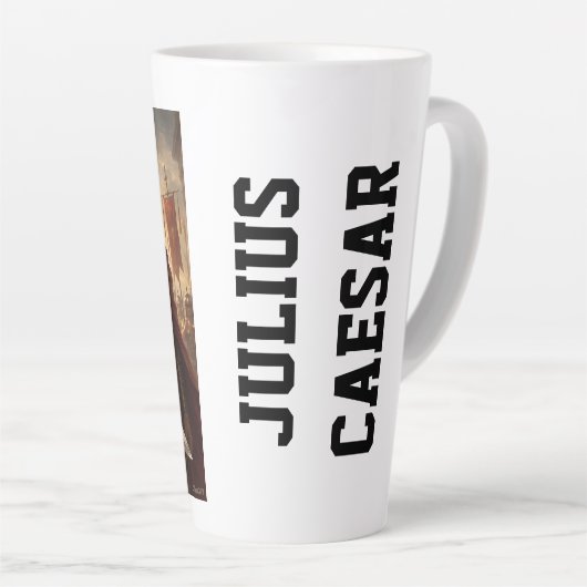 Julius Caesar カフェラテマグ (右アングル)