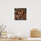 Julius Caesar "私は征服し来たのを見た"ポスター ポスター (キッチン)