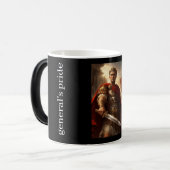 Julius Caesar black & white モーフィングマグカップ (正面左)