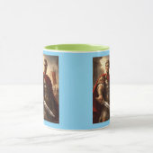 Julius Caesar green and azure マグカップ (中央)