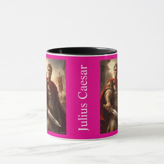Julius Caesar pink マグカップ (中央)