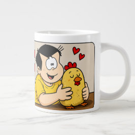 Julius & His Chicken Giant Coffee Mug ジャンボコーヒーマグカップ