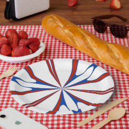 july 4 , 001 Paper Plate ペーパープレート