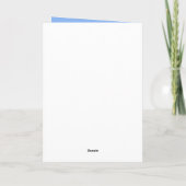 July 4th Birthday Mom Bald Eagle & Patriotic Cake  カード (裏面)