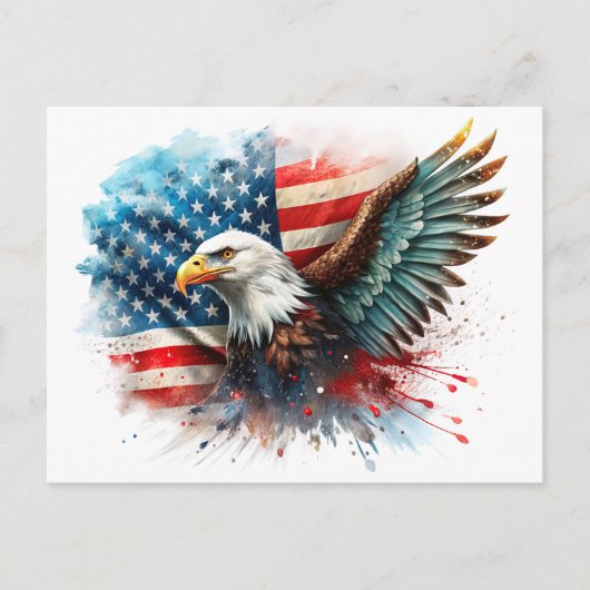 July 4th Eagle シーズンポストカード (正面)