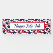 July 4th Outdoor Banner 横断幕 (横)
