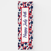 July 4th Outdoor Banner 横断幕 (縦)