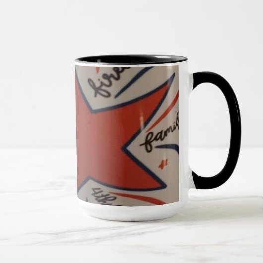 July 4th red white and blue mug マグカップ (右)
