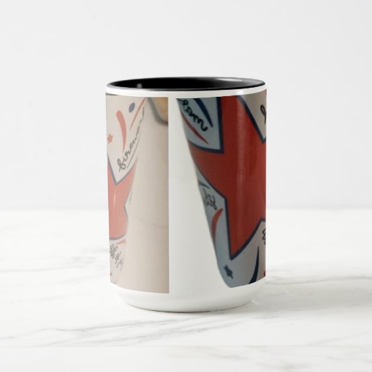 July 4th red white and blue mug マグカップ (中央)