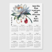 July Birth Flower & Stone Calendar (正面)