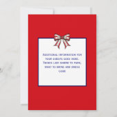 July Fourth with Fireworks in Red White and Blue  (裏面)