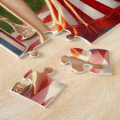 July Independence Pin-Up Celebration ジグソーパズル (側面)