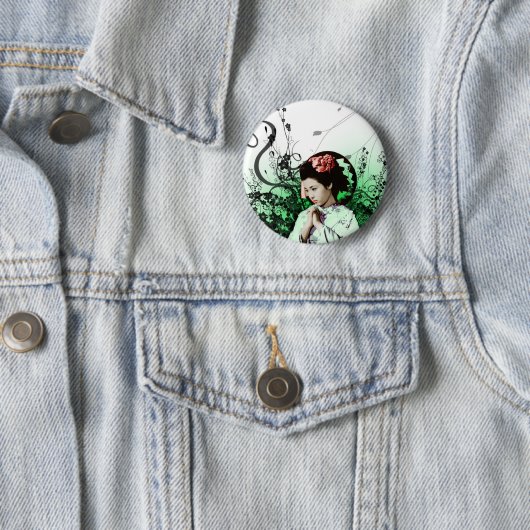 Julzips -芸者 缶バッジ (インサイチュ)