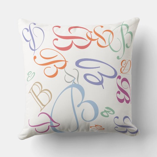 JUMBLED CHANGE the MONOGRAM春カラー2014 クッション (裏面)