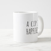 JUMBOサイズ – ハッピーコーヒーマモダングのカップ ジャンボコーヒーマグカップ (正面右)