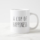 JUMBOサイズ – ハッピーコーヒーマモダングのカップ ジャンボコーヒーマグカップ (右)