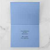 JUMBO名パーソナライズされたの退職祝い カード (内部)