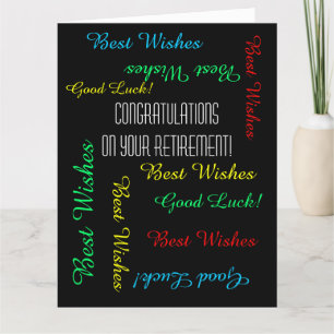 JUMBO退職祝い全米 カード