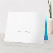 JUMBO退職祝い全米 カード (裏面)