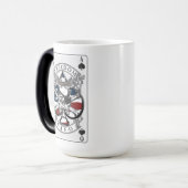 Jumbo 15oz FAFO Ace of Spades モーフィングマグカップ (正面左)