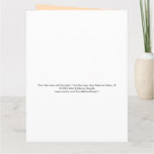 JUMBO BIG RETIREMENTおめでとうコロブ・サンセット カード (裏面)