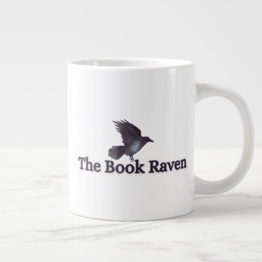 Jumbo Book Raven Mug (20 oz) ジャンボコーヒーマグカップ (右)