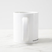 Jumbo Ceramic White ジャンボコーヒーマグカップ (裏面)