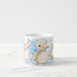 Jumbo-Espresso-Tasse, mit Entenküken エスプレッソカップ