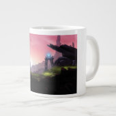 Jumbo - Fantasy Landscape Concept Art Mug ジャンボコーヒーマグカップ (正面右)