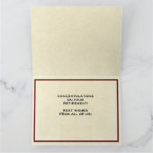 JUMBO Happy Retiation Congratings from All カード (内部)