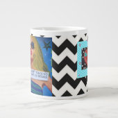 JUMBO MUG – 人生の教訓を保教えする理由 ジャンボコーヒーマグカップ (正面)