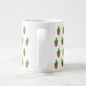 Jumbo Mug with Cactus Pattern ジャンボコーヒーマグカップ (裏面)