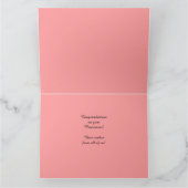 JUMBO Retierement Congruations from All,バラ カード (内部)