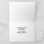 JUMBO Retierment Congruations from All, Flags カード (内部)