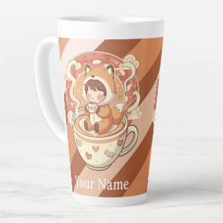 Jumbo Size Cozy Fox 17oz Reading Mug カフェラテマグ