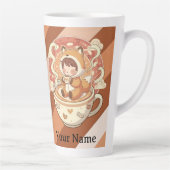 Jumbo Size Cozy Fox 17oz Reading Mug カフェラテマグ (右)