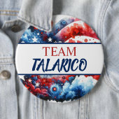 Jumbo-Sized Team James Talarico for President 缶バッジ (インサイチュ)