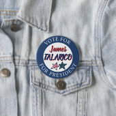 Jumbo-Sized Team James Talarico for President 缶バッジ (インサイチュ)