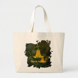 Jumbo Tote Bag – Flowers for the Soul ラージトートバッグ