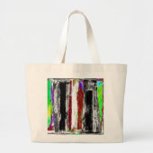 Jumbo Tote Bag – Reflection Layers ラージトートバッグ (正面)