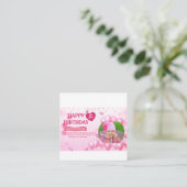 Jump and Play Birthday Invitation Photo Card エンクロージャーカード (スタンド正面)