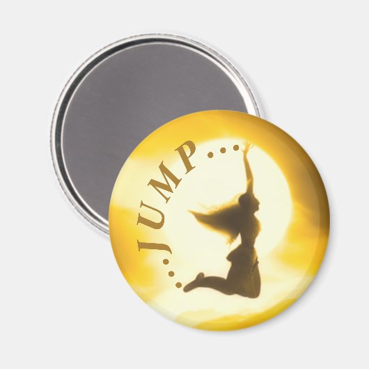 JUMP for Joy Sunshine Magnet マグネット (正面/裏面)