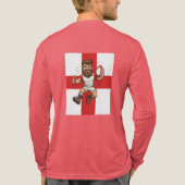 Jump High Play Proud Rugby England トライブレンドＴシャツ (背面)