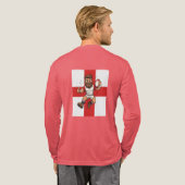 Jump High Play Proud Rugby England トライブレンドＴシャツ (背面全体)