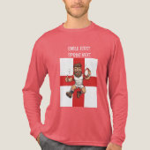 Jump High Play Proud Rugby England トライブレンドＴシャツ (正面)