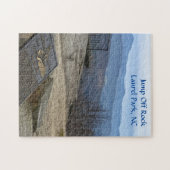 Jump Off Rock Laurel Park NC Early Winter ジグソーパズル (横)