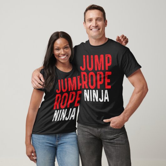 Jump Rope Ninja Skipping Jumping Roping Workout Tシャツ (ユニセックス)