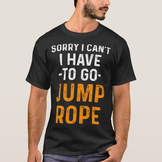 Jump Rope Skipping Jumping Roping Workout Tシャツ (正面)
