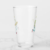 Jump Rope Skipping Stickman タンブラーグラス (左)